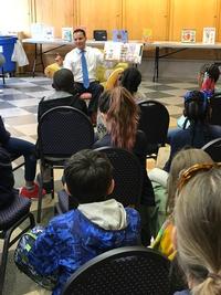 Story time with Anthony Rosado from Wells Fargo, one of our Presenting Sponsors.